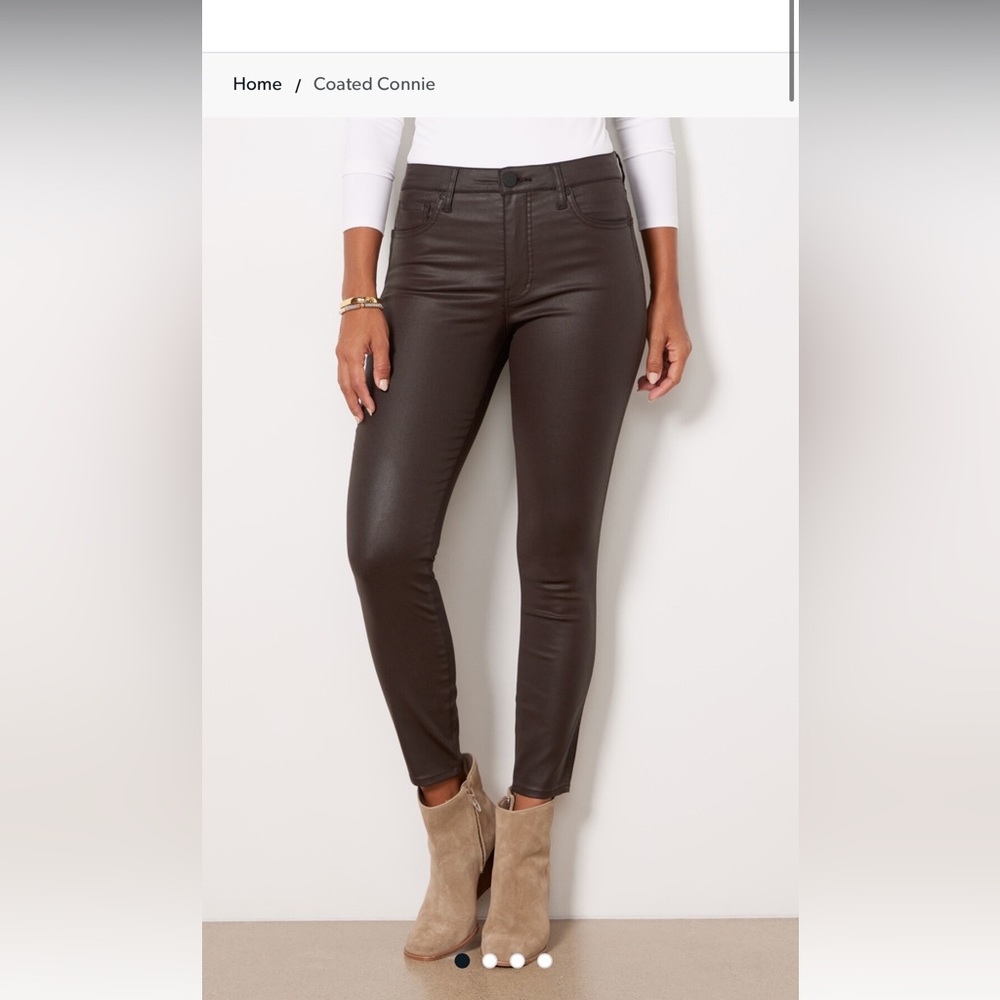NWT Kit for the Kloth Connie high rise ankle skinny coated pants.